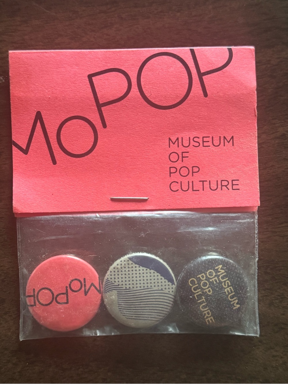 New vintage moPOP museum of pop culture pins